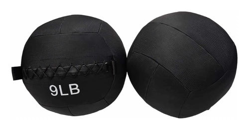 Balón Pelota Medicinal Wall Ball Profesional 9 Lb