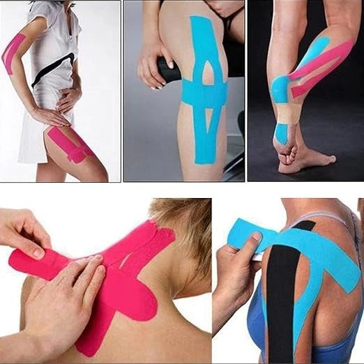 Venda Cinta Tape Kinesiologia Tape Terapéutica 5mx5cm