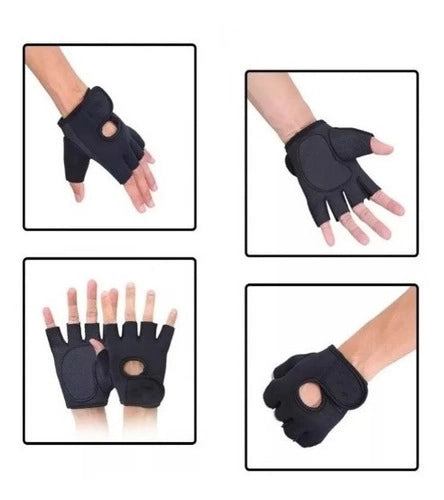 Guantes Neopreno Ciclismo Crossfit Musculación Pesas