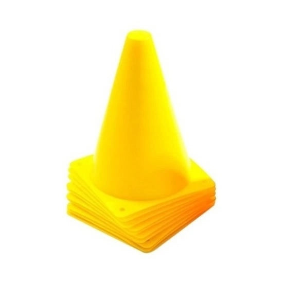 Cono Rígido De Altura Base 23 Cm Entrenamiento Deportivo