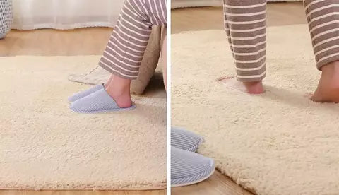 Alfombra Peluda Shaggy Living Calidad 1.0 X 1.5 Mts