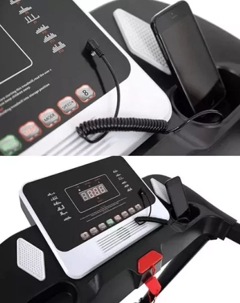 Caminadora Treadmill Eléctrica 2hp 12.8km Con Masajeador