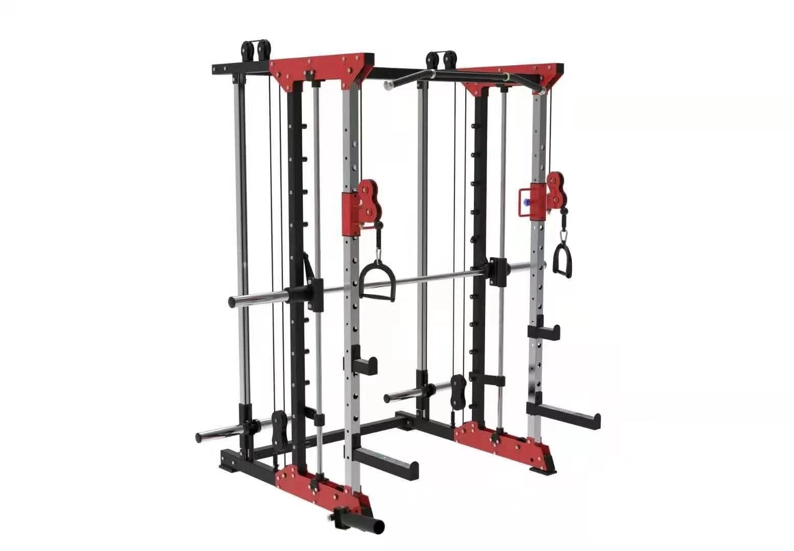 Rack Jaula Multi Estación Accesorios Crossfit Gimnasio