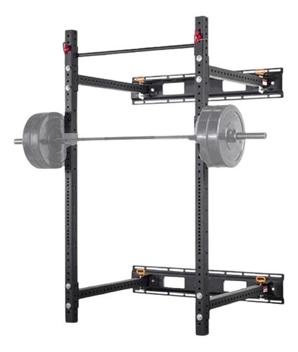 Rack Plegable Soporte Pared Crossfit Fitness