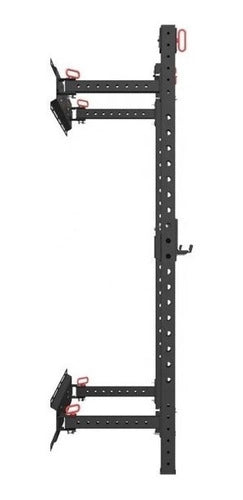 Rack Plegable Soporte Pared Crossfit Fitness