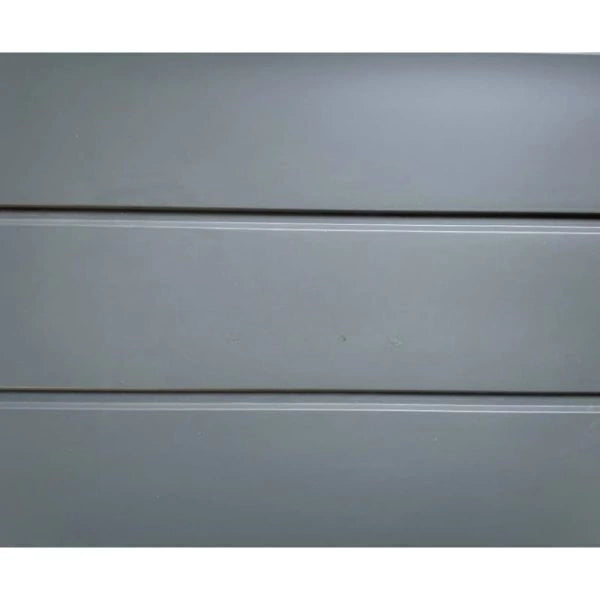 Revestimiento Metal Siding Exterior Interior (Gris Cemento)