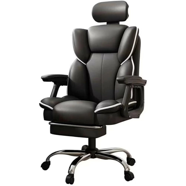 Silla Gamer De Escritorio Ajustable Acolchonado Reclinable