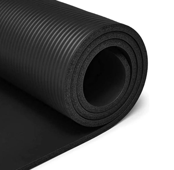 Yoga Mat Colchoneta + Cinta P/ Transport Nbr 183x61x10mm Pro